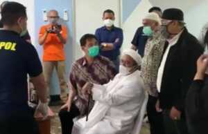 Hasil Swab Antigen IB Habib Rizieq Negatif