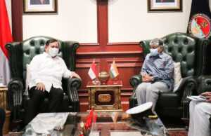 Masa Tugas Berakhir, Dubes India Pamitan ke Menhan Prabowo