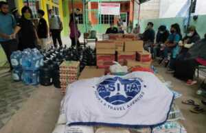 Asita Kepri Bantu Korban Gelombang Pasang di Batumerah