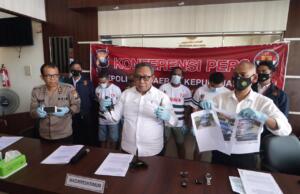Polda Kepri Ringkus 4 Pencuri di Perumahan Pallazo Batam Polda Kepri