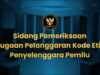 Ketua Bawaslu Kepri Diperiksa DKPP Terkait Dugaan Pelanggaran Etik Penyelenggara Pemilu Ketua Bawaslu Kepri