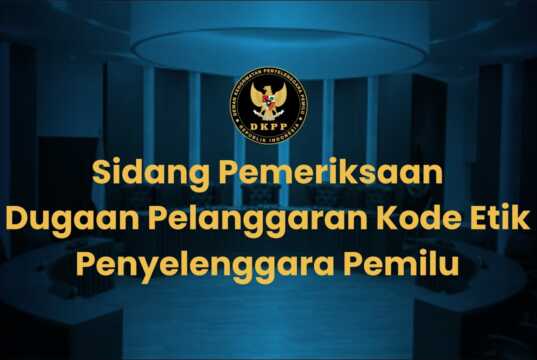 Ketua Bawaslu Kepri Diperiksa DKPP Terkait Dugaan Pelanggaran Etik Penyelenggara Pemilu Ketua Bawaslu Kepri