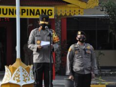 Kapolda Kepri Pimpin Apel Kesiapan Bhabinkamtibmas sebagai Tracer Covid-19 Kapolda Kepri