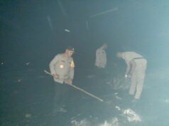 Kebakaran di Galang, Kapolda Ikut Padamkan, Begini Pesannya Kebakaran di Galang