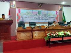 DPRD Menetapkan Bupati Terpilih Pembacaan SK KPU Natuna