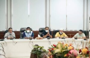 Pengurus PGRI Kota Tanjungbalai yang baru untuk periode 2021-2025.