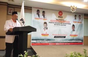 Pengurus PKS Kelurahan se-Batam Resmi Dilantik Pengurus PKS