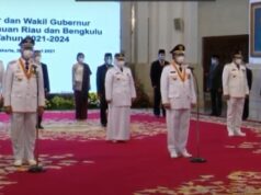 Hari Ini Ansar-Marlin Resmi Dilantik Menjadi Gubernur dan Wagub Kepri Ansar Marlin Dilantik