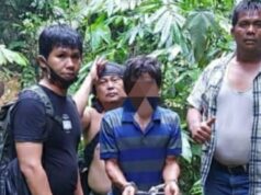 Sempat Viral di Medsos, Pelaku Pelempar Truk Diringkus di Hutan Polres Asahan