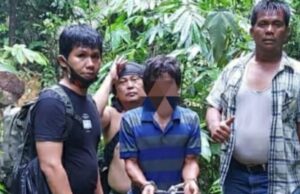 Sempat Viral di Medsos, Pelaku Pelempar Truk Diringkus di Hutan Polres Asahan