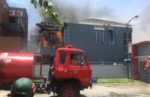 Rumah di Sukajadi Batam Terbakar, Akiong Tewas Rumah Sukajadi Batam Terbakar