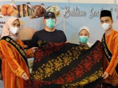 Disbudpar Batam Promosi Batik Ikan Marlin Sampai ke Bali Promosi Batik Ikan Marlin
