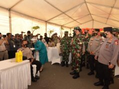 1.000 TNI dan Polri se Kepri Divaksin Covid-19 TNI dan Polri Divaksin