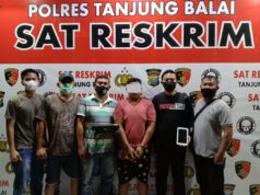 Polres Tanjungbalai Ringkus Tersangka Curat tersangka pencurian dengan pemberatan