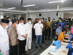 3.977 Insan Perbankan di Batam Disuntik Vaksin Covid-19 Insan Perbankan di Batam