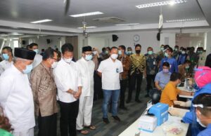 3.977 Insan Perbankan di Batam Disuntik Vaksin Covid-19 Insan Perbankan di Batam