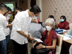 Selama 2 Hari, Giliran 500 Lansia di Batam Divaksin Lansia di Batam Divaksin