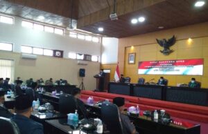 DPRD Kota Blitar Gelar Rapat Paripurna LKPJ Wali Kota 2020 DPRD Blitar