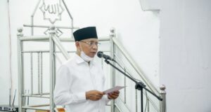 Awali Safari Ramadan, Bupati Surya Sambangi Desa Ofa Padang Mahondang Bupati Surya