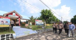 Kelilingi Lingga, Wakapolda Kepri Mampir ke Polsek Senayang Polsek Senayang