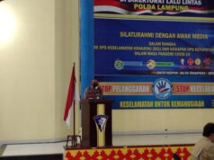 Polda Lampung Akan Tindak Tegas Pemudik Bandel Ditlantas Polda Lampung