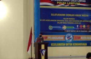 Polda Lampung Akan Tindak Tegas Pemudik Bandel Ditlantas Polda Lampung