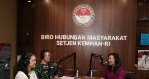 Biro Humas Setjen Kemhan Luncurkan Podcast Kemhan “Defence’s Advocate” Kemhan RI