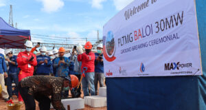 PLN Batam dan Maxpower Indonesia Ground Breaking PLTMG Baloi 30 MW PLTMG Baloi