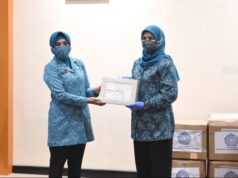 Kepri Dapat Bantuan 40 Ribu Masker dari PKK Pusat PKK Pusat