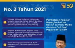 Masa Pandemi Covid -19, BP Batam Lakukan Pembatasan Bepergian ke Luar Daerah BP Batam