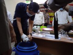Ditresnarkoba Polda Kepri Rebus 2.139,65 Gram Sabu Sabu di musnahkan