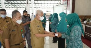 Tetap Bekerja Ditengah Pandemi Covid-19, Ketua TP. PKK Asahan Apresiasi Kader