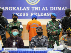 TNI AL Amankan Sabu Seberat 1 Kg dari Malaysia di Perairan Bengkalis TNI AL Narkoba