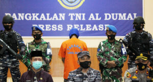 TNI AL Amankan Sabu Seberat 1 Kg dari Malaysia di Perairan Bengkalis TNI AL Narkoba