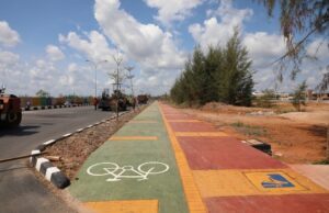 Pengerjaan Jalan Bundaran Madani Menuju Ocarina Sudah 96,4 Persen Bundaran Madani Menuju Ocarina