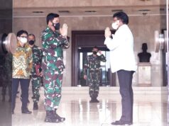 Perkuat Ketahanan Sektor Digital, Menkominfo Bahas Peluang Penguatan Kolaborasi Bersama Panglima TNI Menkominfo