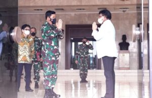 Perkuat Ketahanan Sektor Digital, Menkominfo Bahas Peluang Penguatan Kolaborasi Bersama Panglima TNI Menkominfo