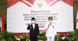 Gubernur Kepri Lantik Wakil Wali Kota Tanjungpinang Endang Abdullah Endang Abdullah