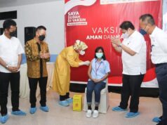 Selama 3 Pekan, 23.034 Buruh di Batam Divaksin Covid-19 Buruh di Batam Divaksin