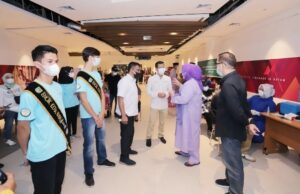 Jemput Bola, Disbudpar Batam Pastikan Vaksinasi Merata Disbudpar Batam Vaksinasi