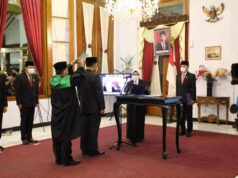 Bupati Blitar Lantik Sekda Definitif Pengambilan Sumpah Pelantikan Sekda Definitif