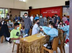 Daftar Online, 3.800 Warga Nongsa Divaksin Warga Nongsa Divaksin