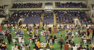 Vaksinasi di Stadion Temenggung Abdul Jamal Tembus 5.300 Orang Vaksinasi di Stadion Temenggung Abdul Jamal