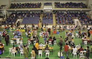 Vaksinasi di Stadion Temenggung Abdul Jamal Tembus 5.300 Orang Vaksinasi di Stadion Temenggung Abdul Jamal