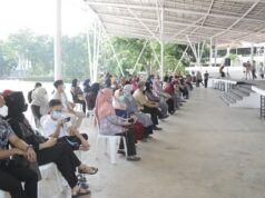 750 Pegawai Pemko Batam dan Keluarga Divaksin, Ini Pesan Amsakar Pegawai Pemko Batam Divaksin