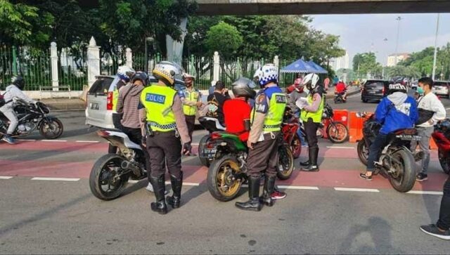 Razia knalpot bising