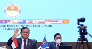 Secara Virtual, Menhan Prabowo Subianto Ucapkan Terimakasih Ke Negara Peserta ADMM dan ADMM-Plus Menhan RI Prabowo Subianto