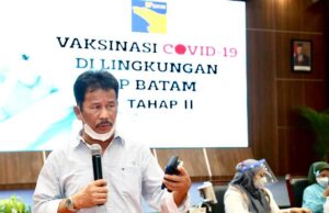 Cegah Penyebaran Covid-19, Kepala BP Batam Berlakukan WFH Bagi Pegawai Kepala BP Batam