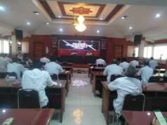 Permudah Pengawasan, Wako Blitar Imbau Warga Positif Covid-19 Diisoter Rakor Isoter bersama Satgas Penanganan Penyebaran Covid-19 Kota Blitar