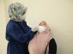 Satgas Covid-19 Batam Rapid Tes Antigen Massal Warga Rusun Satgas Covid-19 Batam